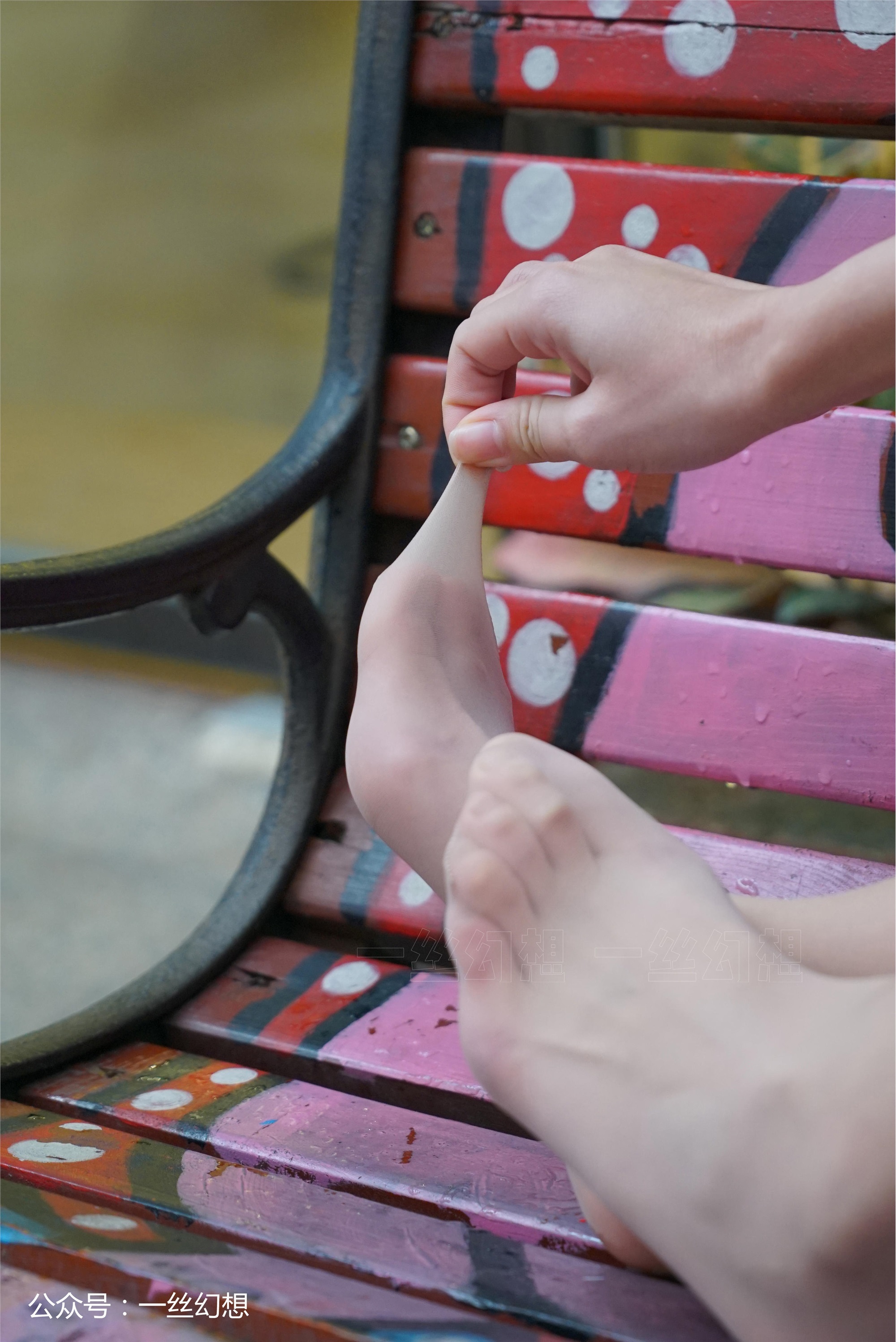 高丝女子图鉴 袜小喵×一丝幻想 NZ051 莹